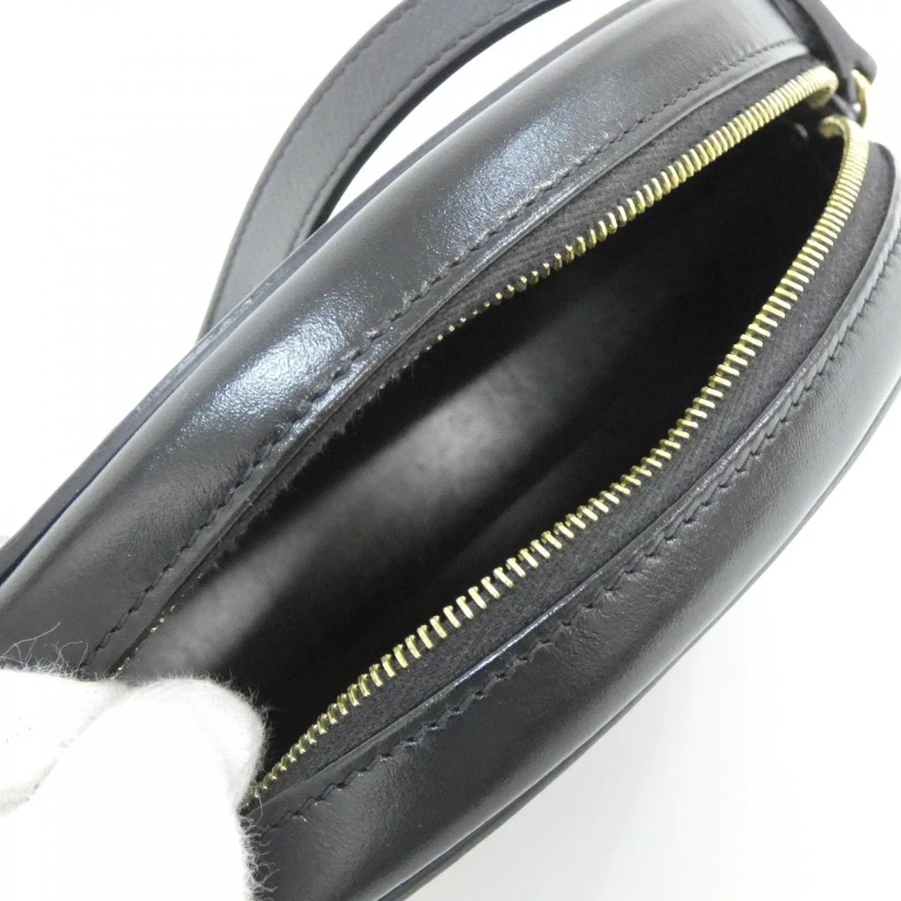 CELINE 10I703DPQ Shoulder Black - Thumbnail 8