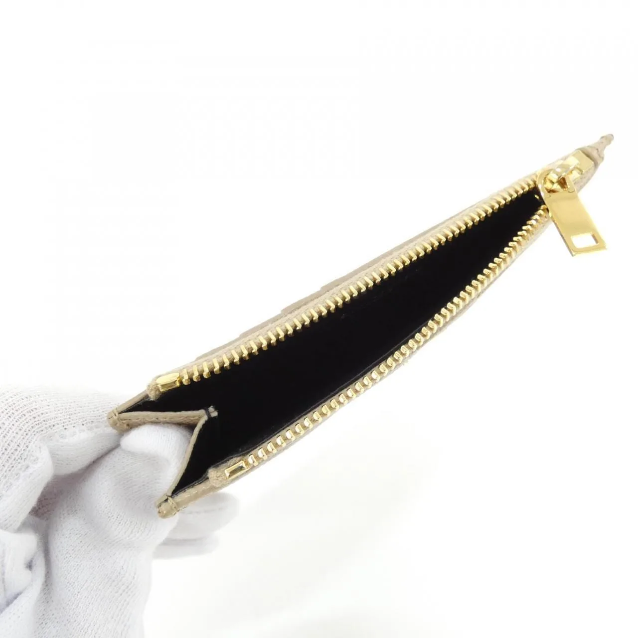 SAINT LAURENT 607915 BOW01 Coin Case Black Rank A - Thumbnail 5