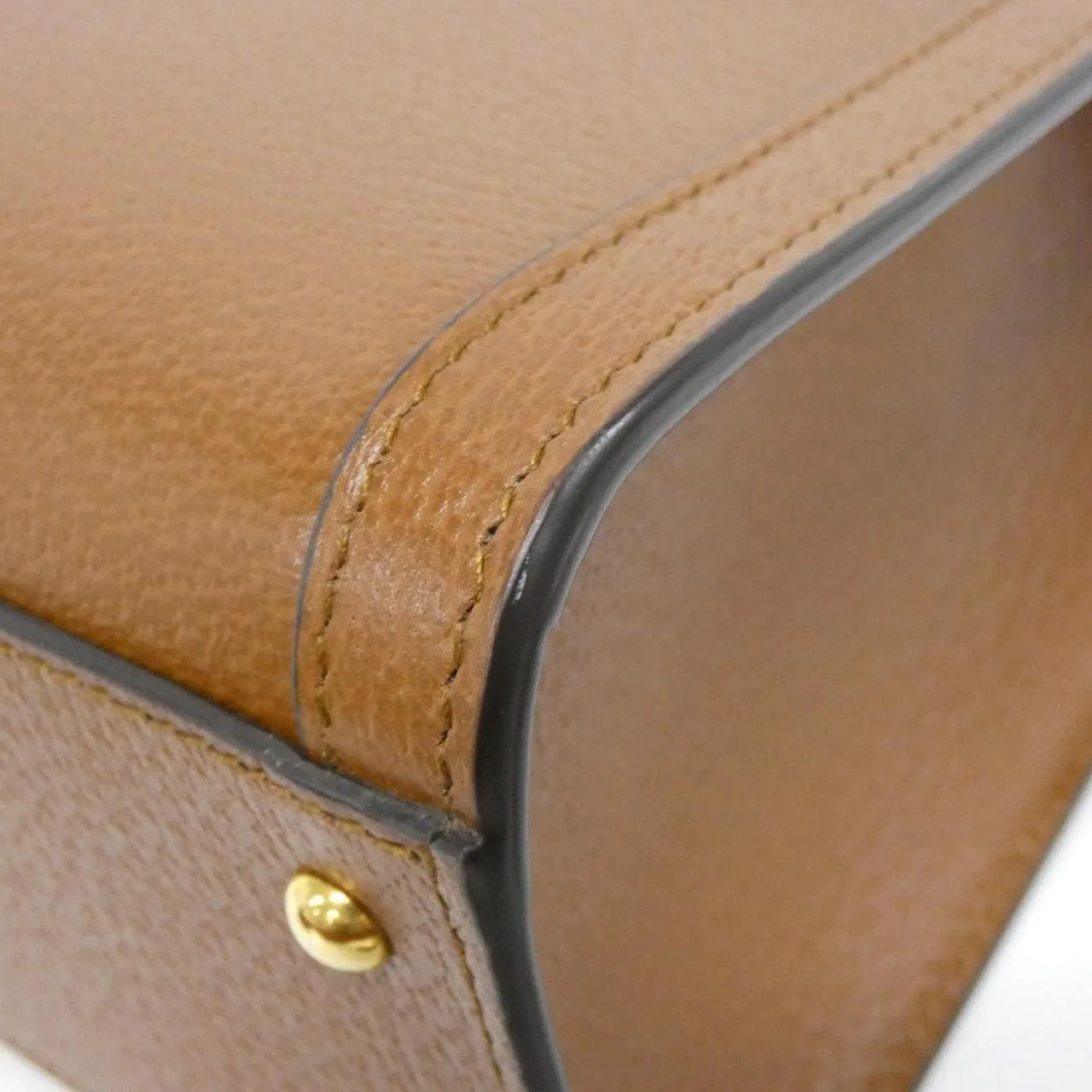 GUCCI 702721 U3ZDT Handbag Leather Black Leather Rank A - Thumbnail 3