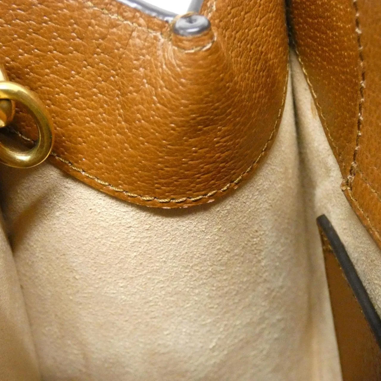 GUCCI 702721 U3ZDT Handbag Leather Black Leather Rank A - Thumbnail 9