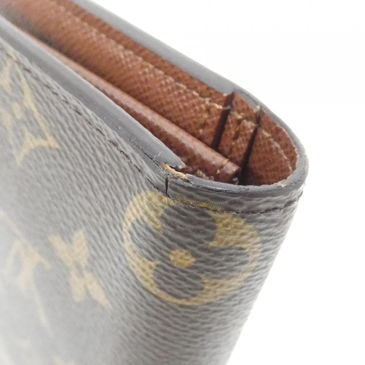 LOUIS VUITTON M66540 Wallet Monogram Black Monogram Rank A - Thumbnail 3