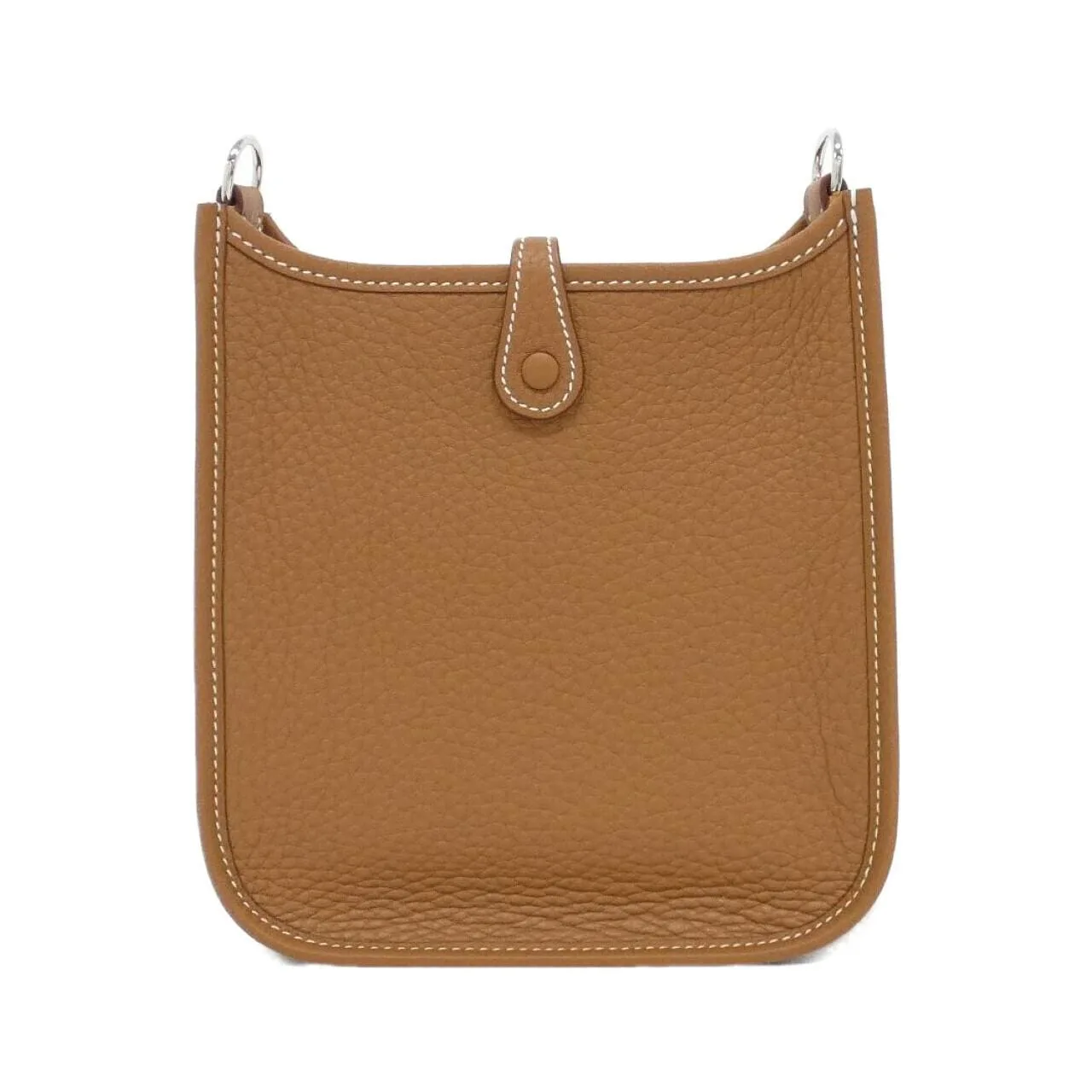 HERMES Evelyne 069426CK Shoulder Clemence 金色 Clemence 皮 未使用品 - 縮圖 2