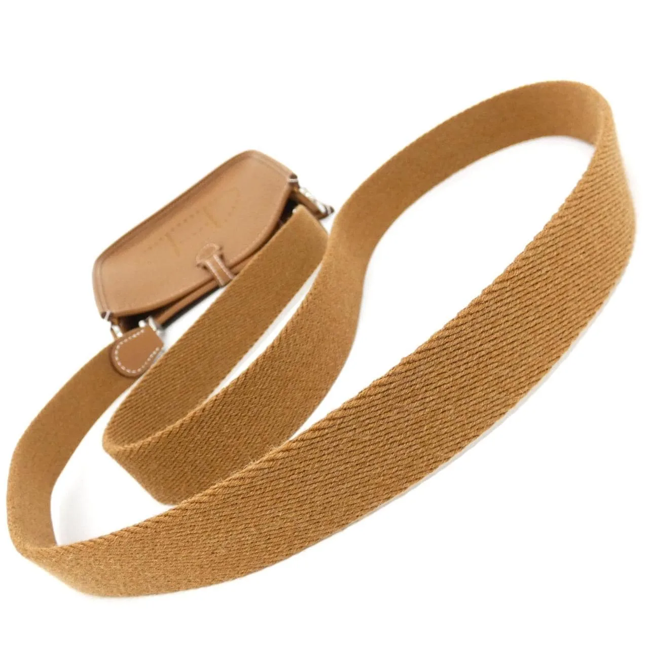 HERMES Evelyne 069426CK Shoulder Clemence 金色 Clemence 皮 未使用品 - 縮圖 4