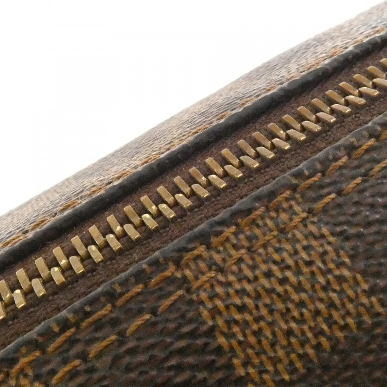 LOUIS VUITTON Papillon N51304 Handbag Damier 黑色 Damier 中古品B - 縮圖 3