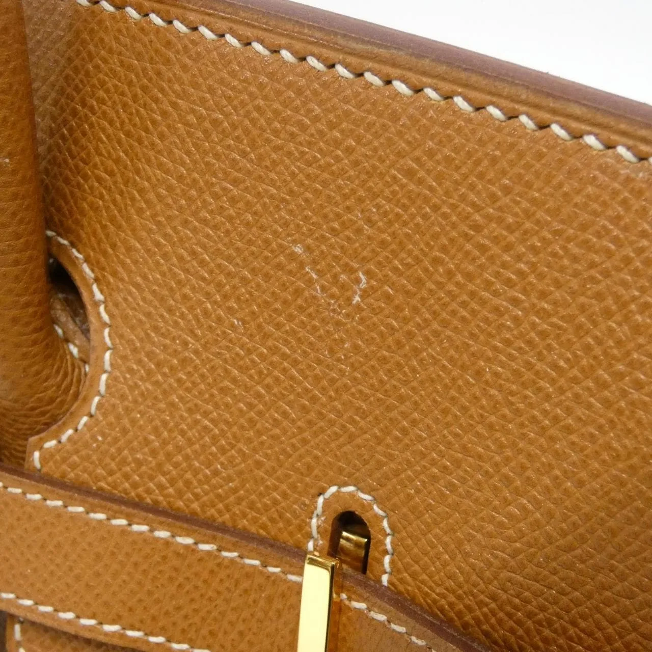 HERMES Birkin 021696CC Handbag Gold Rank A - Thumbnail 6