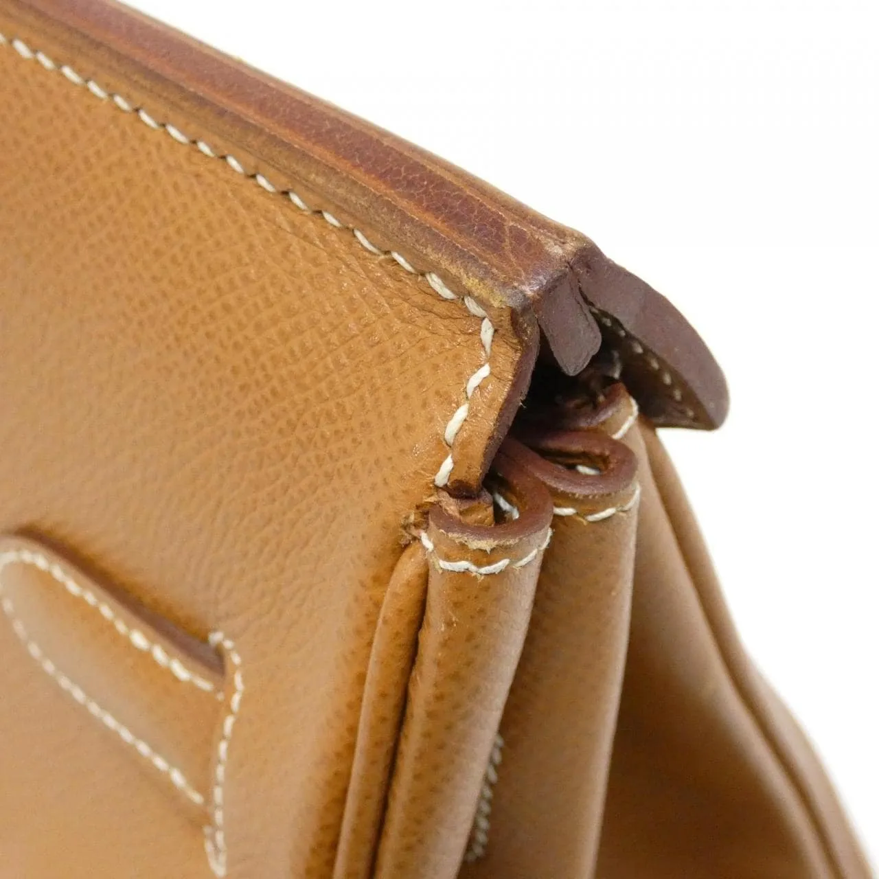 HERMES Birkin 021696CC Handbag Gold Rank A - Thumbnail 7