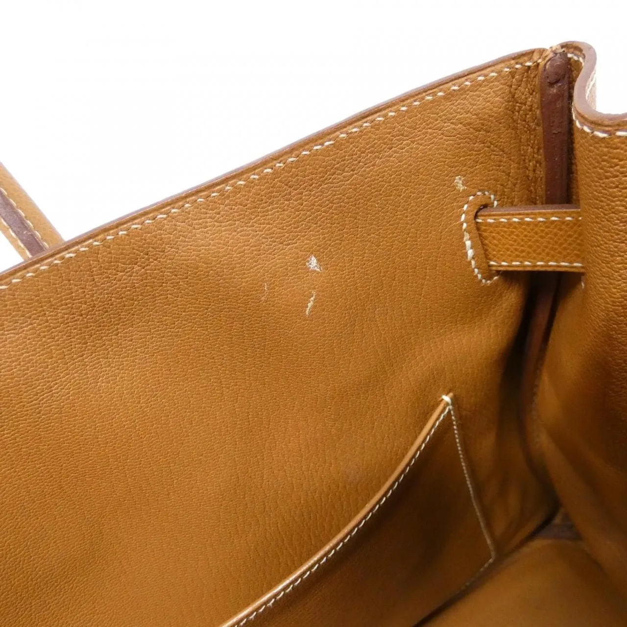 HERMES Birkin 021696CC Handbag Gold Rank A - Thumbnail 10