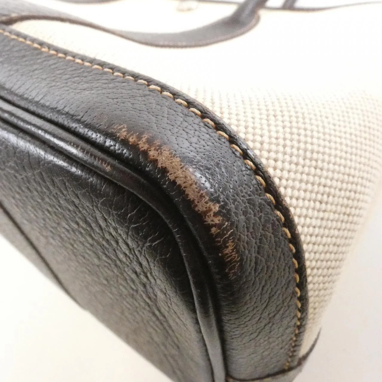 HERMES Garden Party 041458CK Tote Brown Rank B - Thumbnail 2
