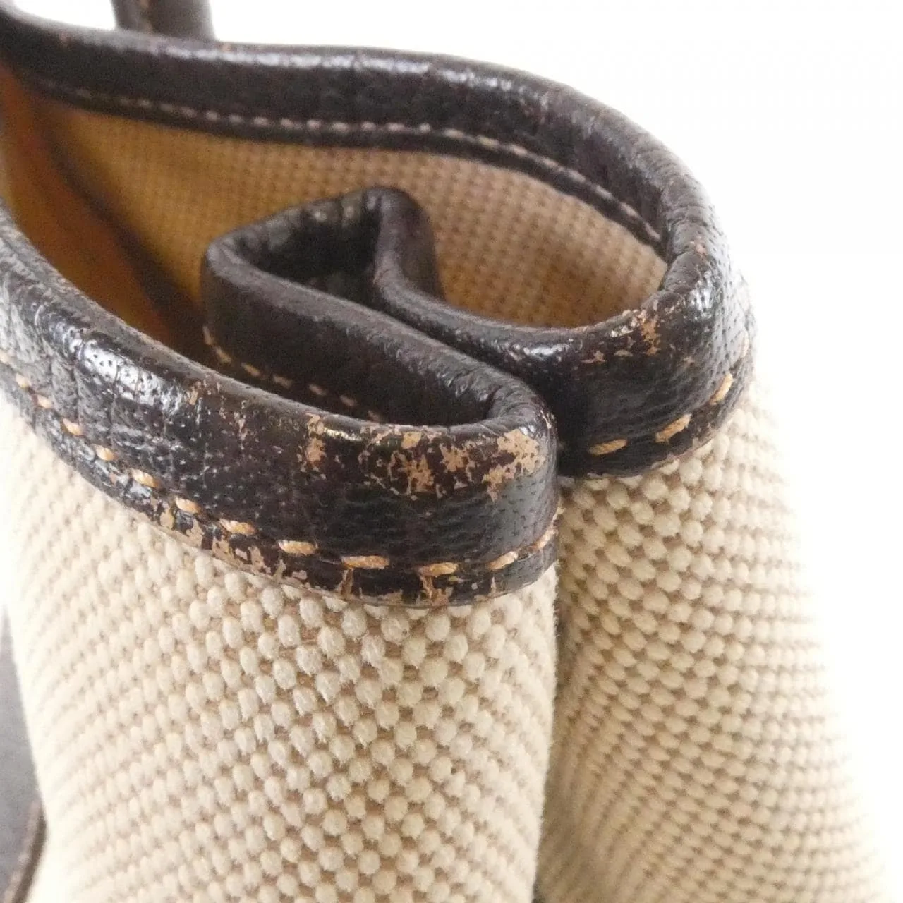 HERMES Garden Party 041458CK Tote Brown Rank B - Thumbnail 3