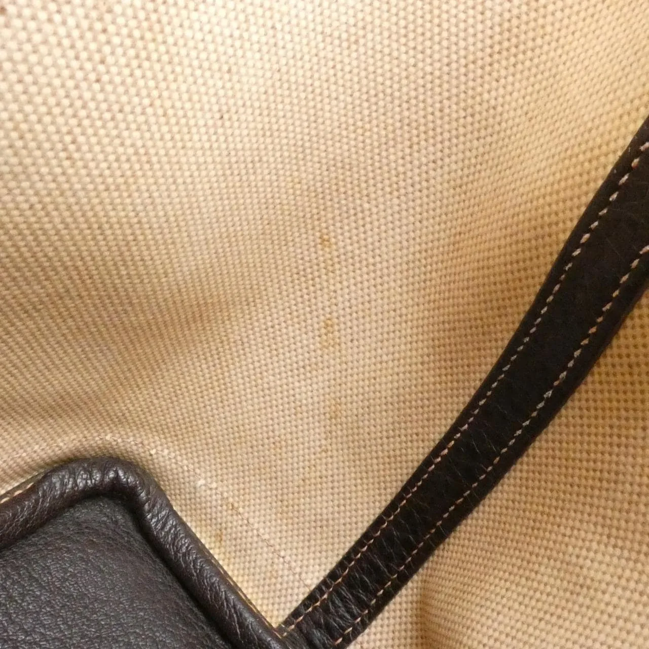 HERMES Garden Party 041458CK Tote Brown Rank B - Thumbnail 9