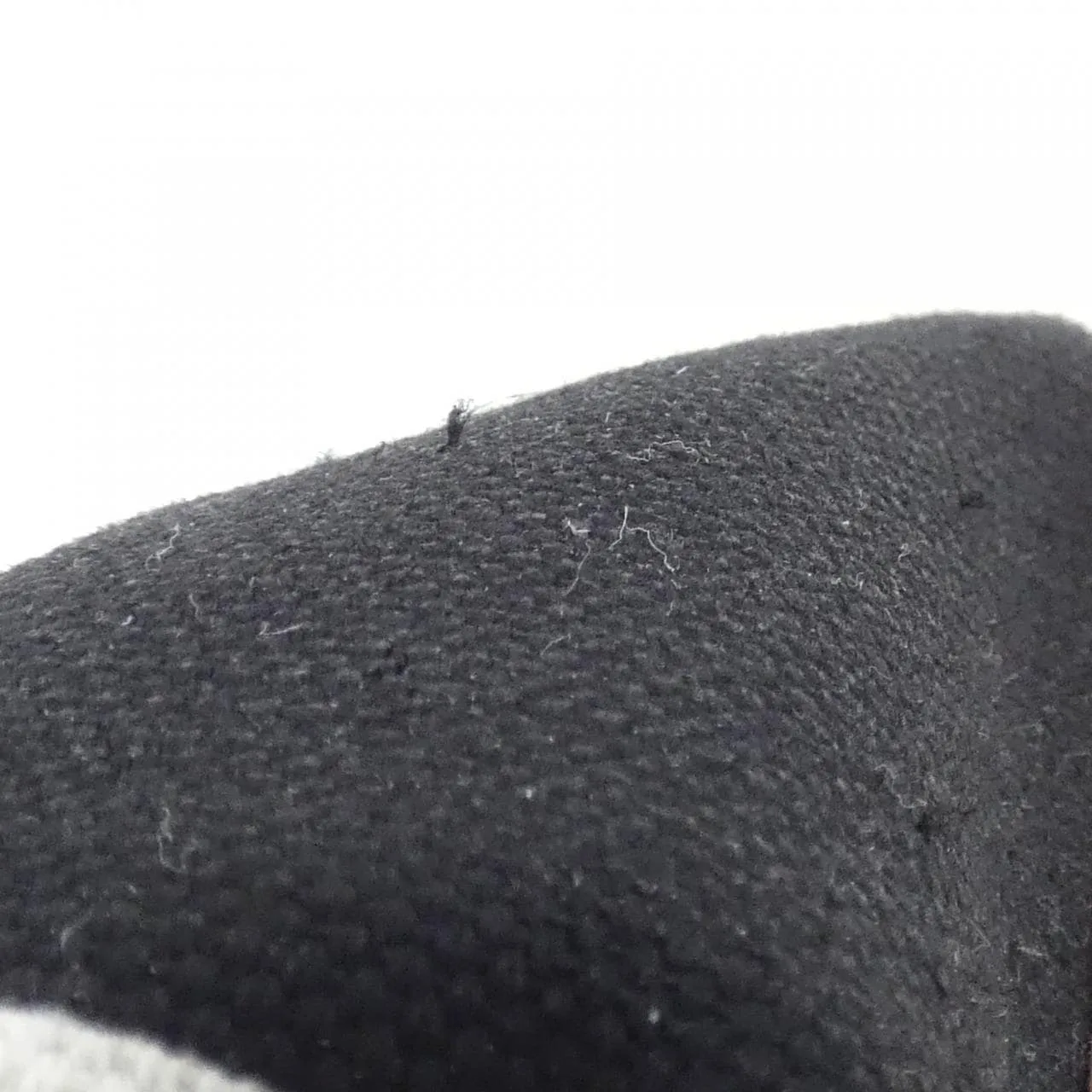 BALENCIAGA 339936 KVS1N Handbag Canvas 黑色 帆布 中古品A - 縮圖 7