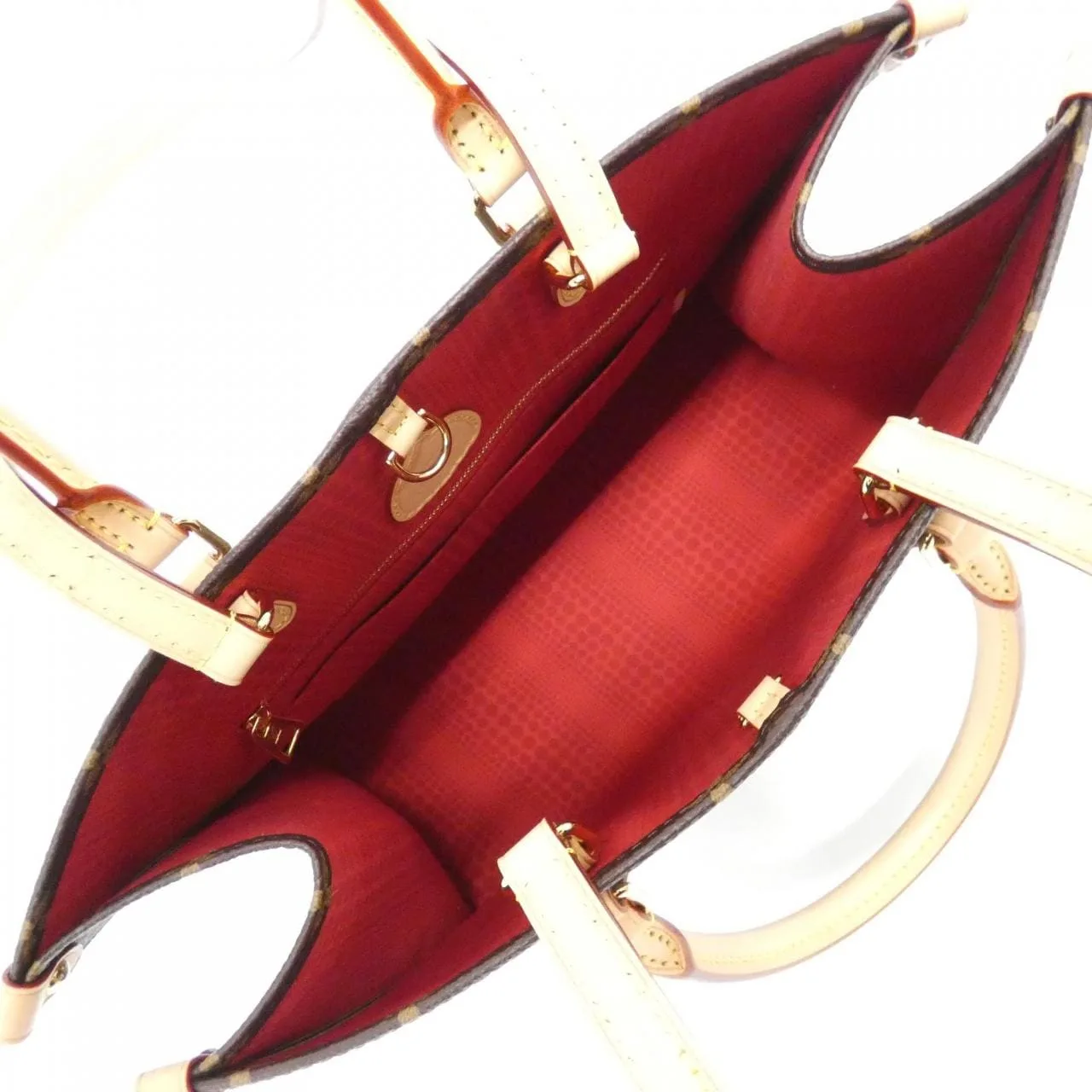 LOUIS VUITTON OnTheGo M46379 Handbag Monogram Black Monogram - Thumbnail 5