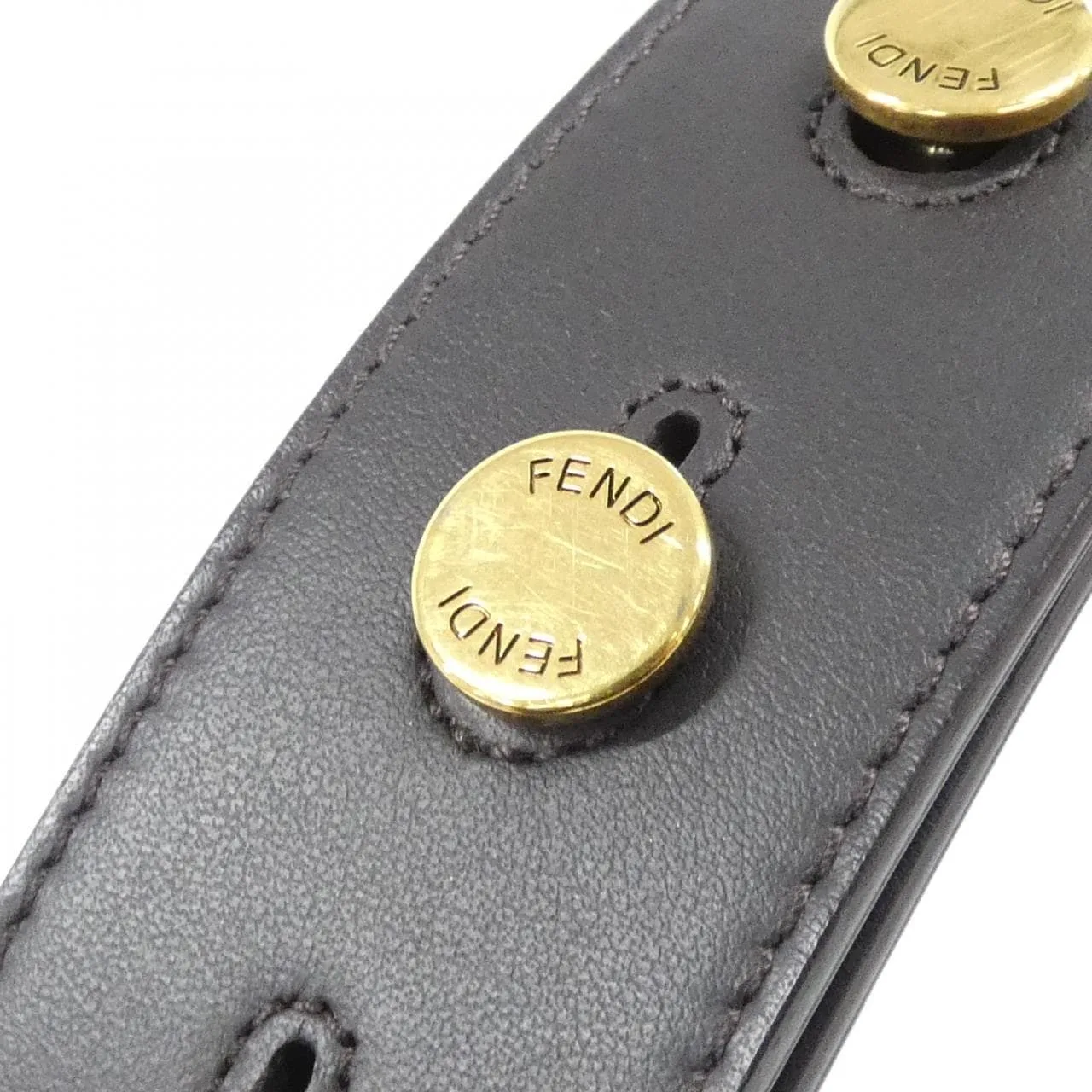 FENDI 8AV120 A5KZ Wallet Black Rank A - Thumbnail 4