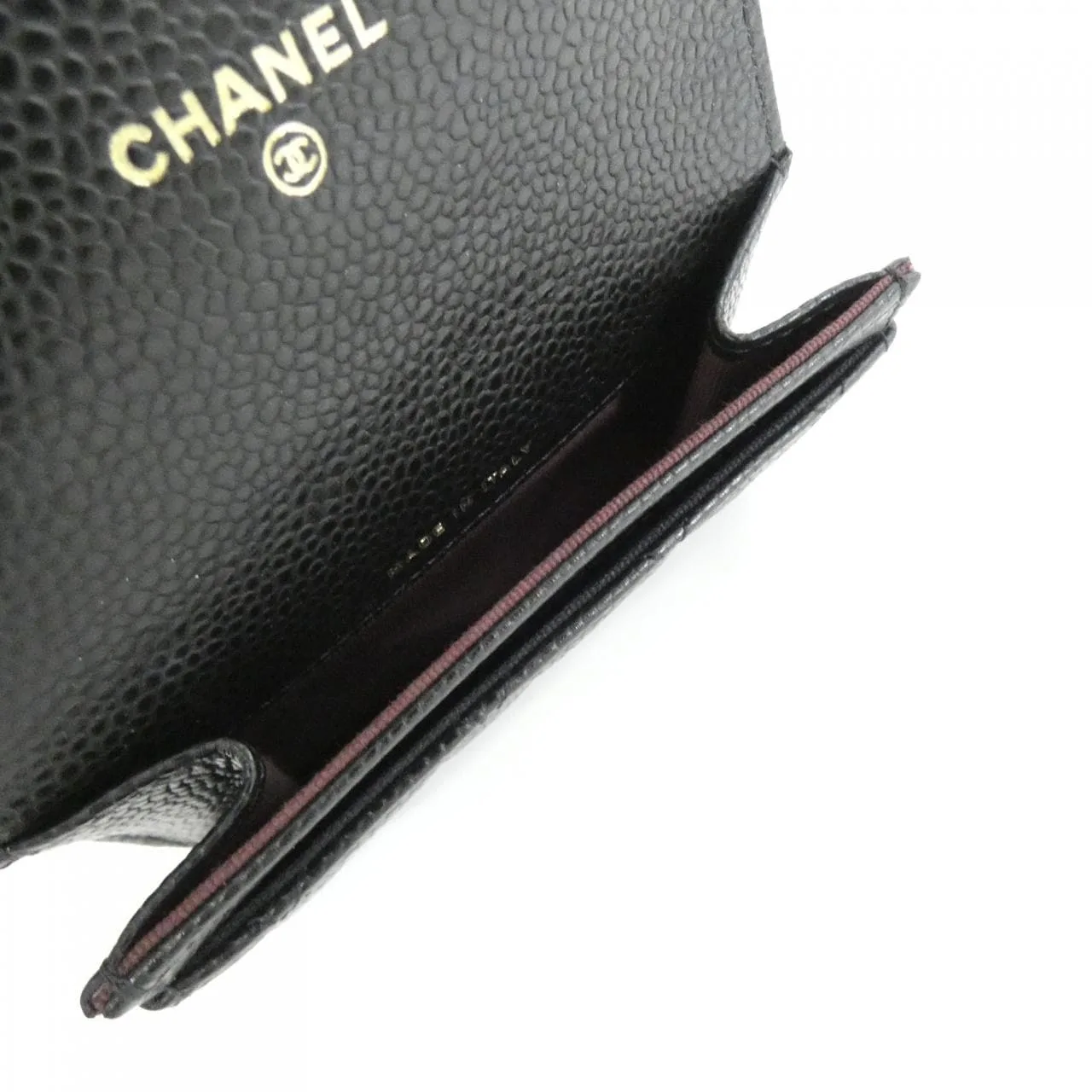 CHANEL Timeless Classic AP0214 Card Case Grained Calfskin Black Grained Calfskin Unused - Thumbnail 4