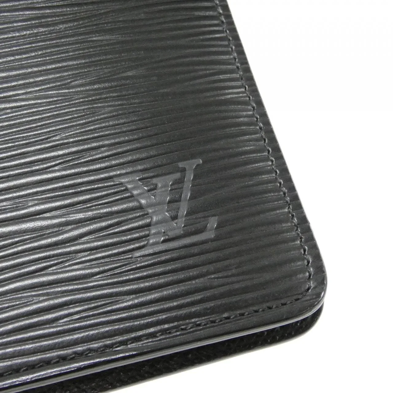 LOUIS VUITTON R20042 Wallet Epi Black Epi Rank A - Thumbnail 3