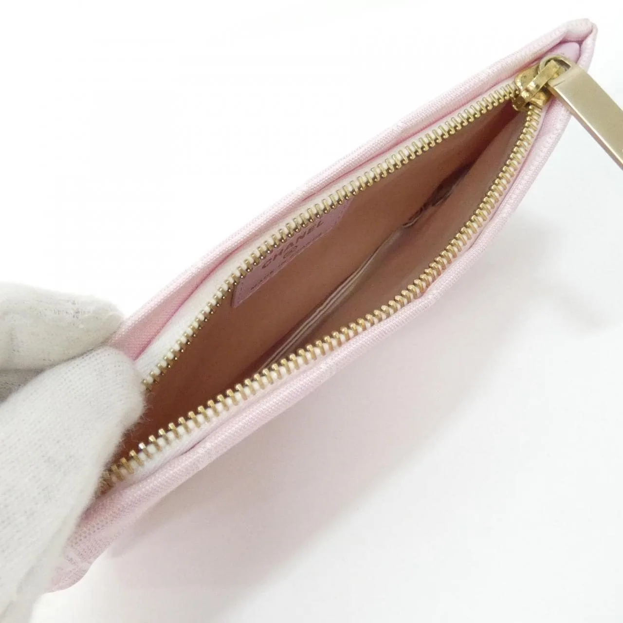 CHANEL 20532 Pouch Nylon Pink Nylon Rank A - Thumbnail 8