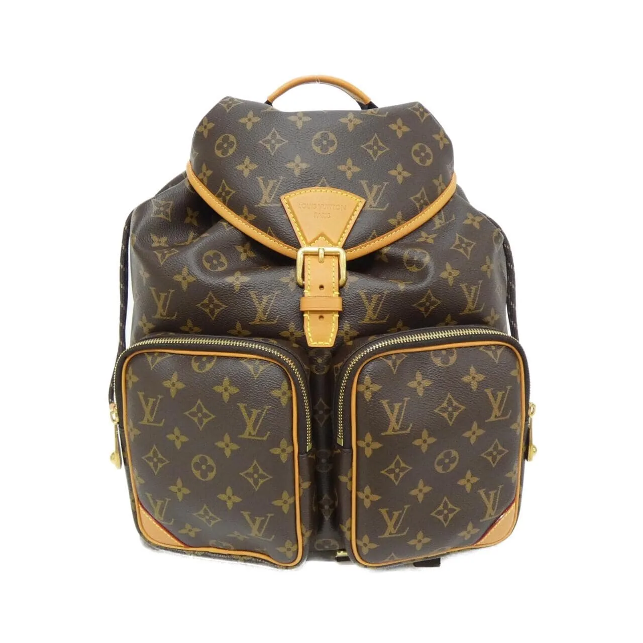 LOUIS VUITTON Montsouris M14015 Backpack Monogram Black