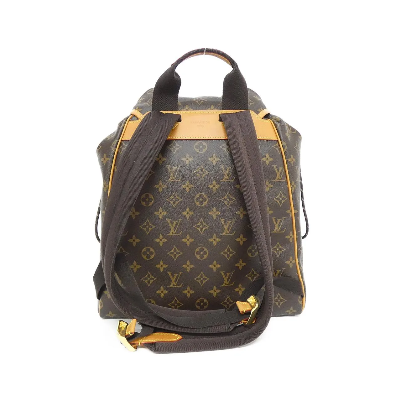 LOUIS VUITTON Montsouris M14015 Backpack Monogram 黑色 Monogram 中古品A - 縮圖 2