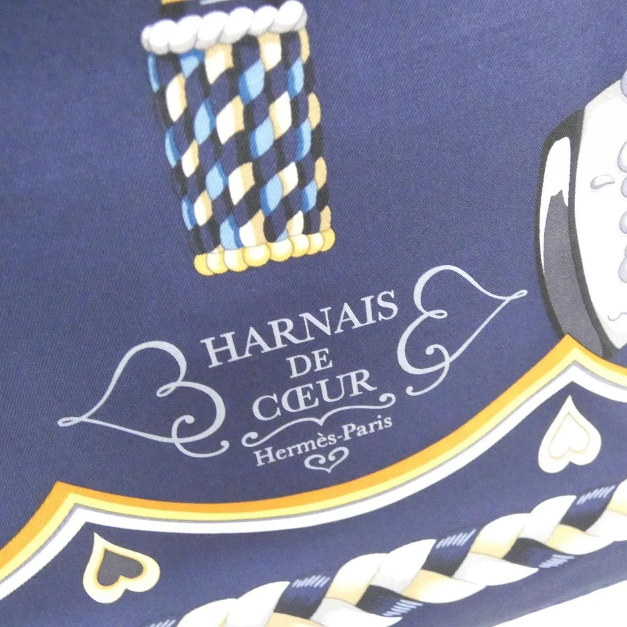 HERMES 004090S Scarf Black Rank A - Thumbnail 2
