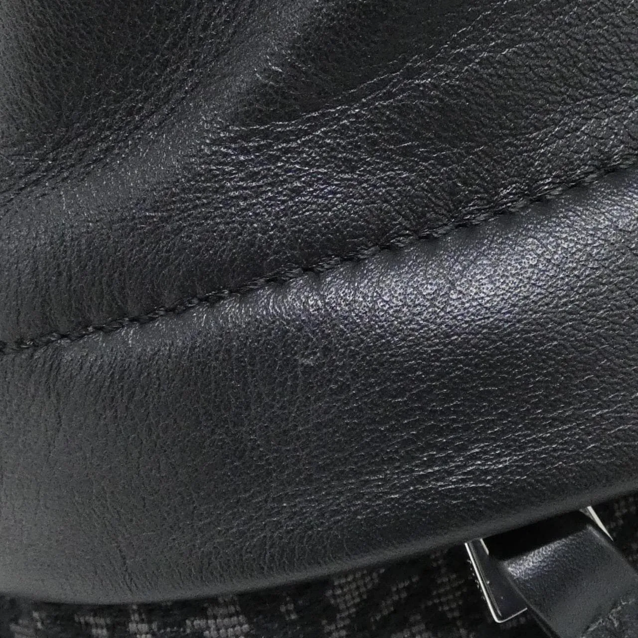 LOEWE B926R17X02 Backpack Canvas 黑色 帆布 中古品A - 縮圖 6