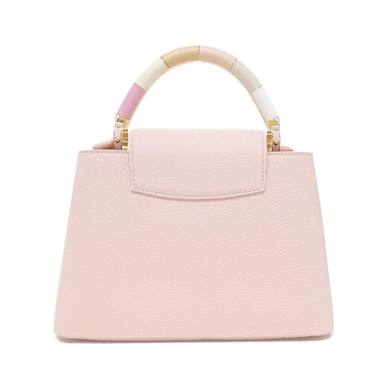 LOUIS VUITTON Capucines M21345 Handbag 粉色 中古品A - 縮圖 2