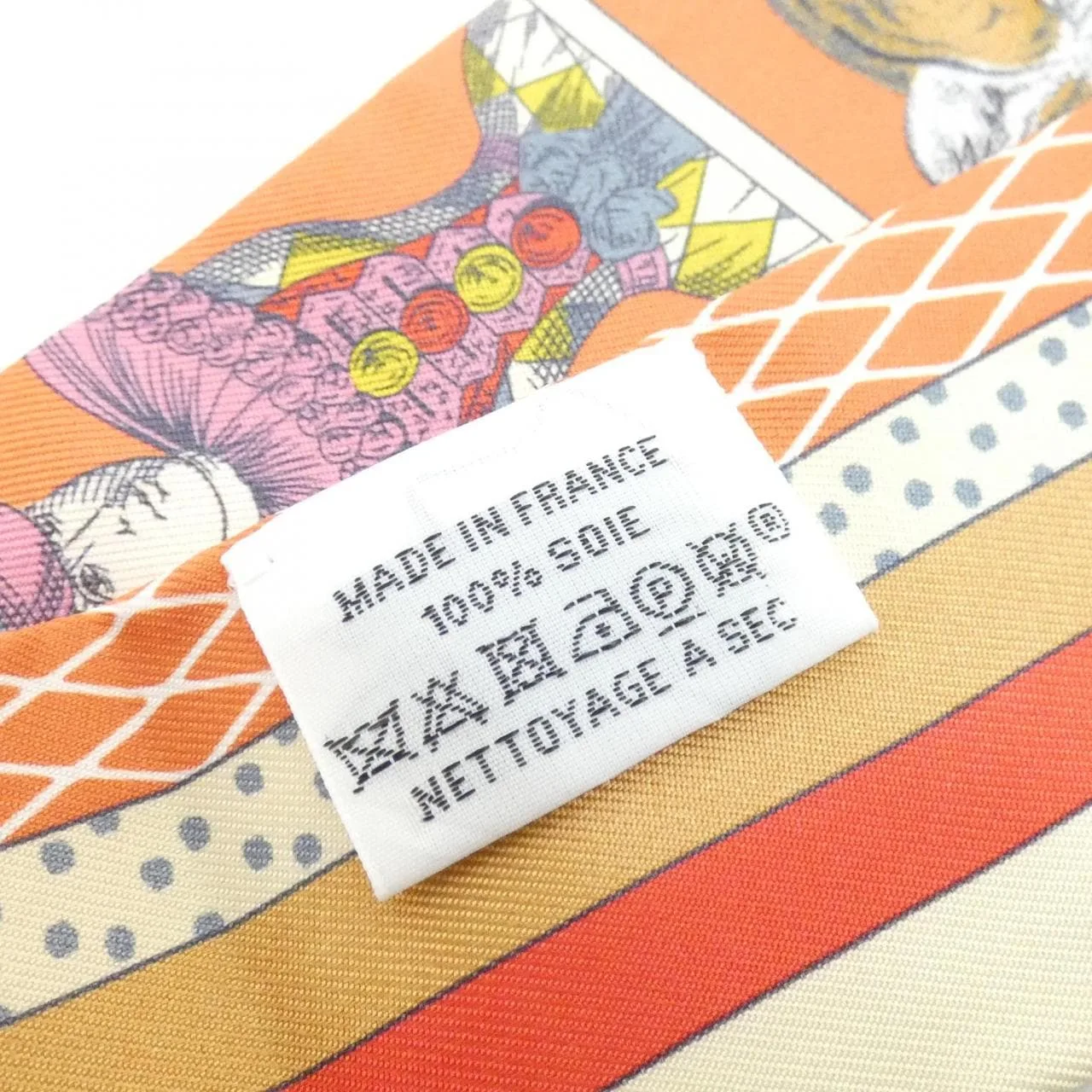 HERMES 063761S Scarf Black Rank A - Thumbnail 3