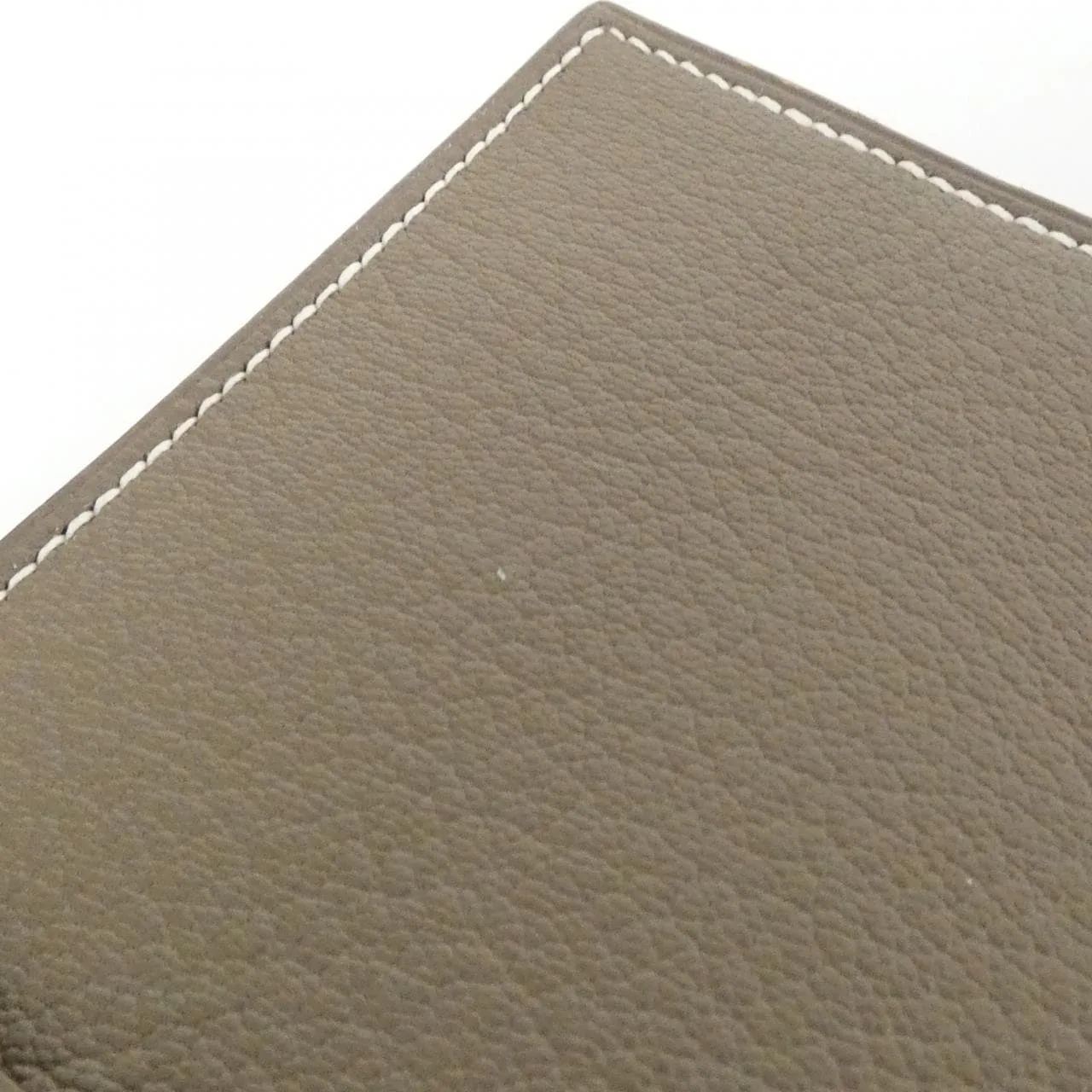 HERMES 039078CK Wallet Leather Etoupe 皮革 中古品A - 縮圖 3