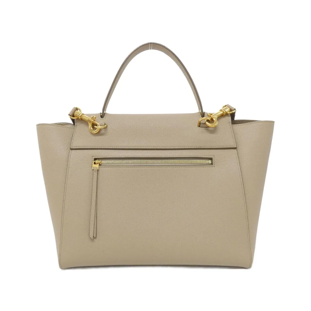 CELINE Cabas 176103ZVA Handbag Black Rank A - Thumbnail 2