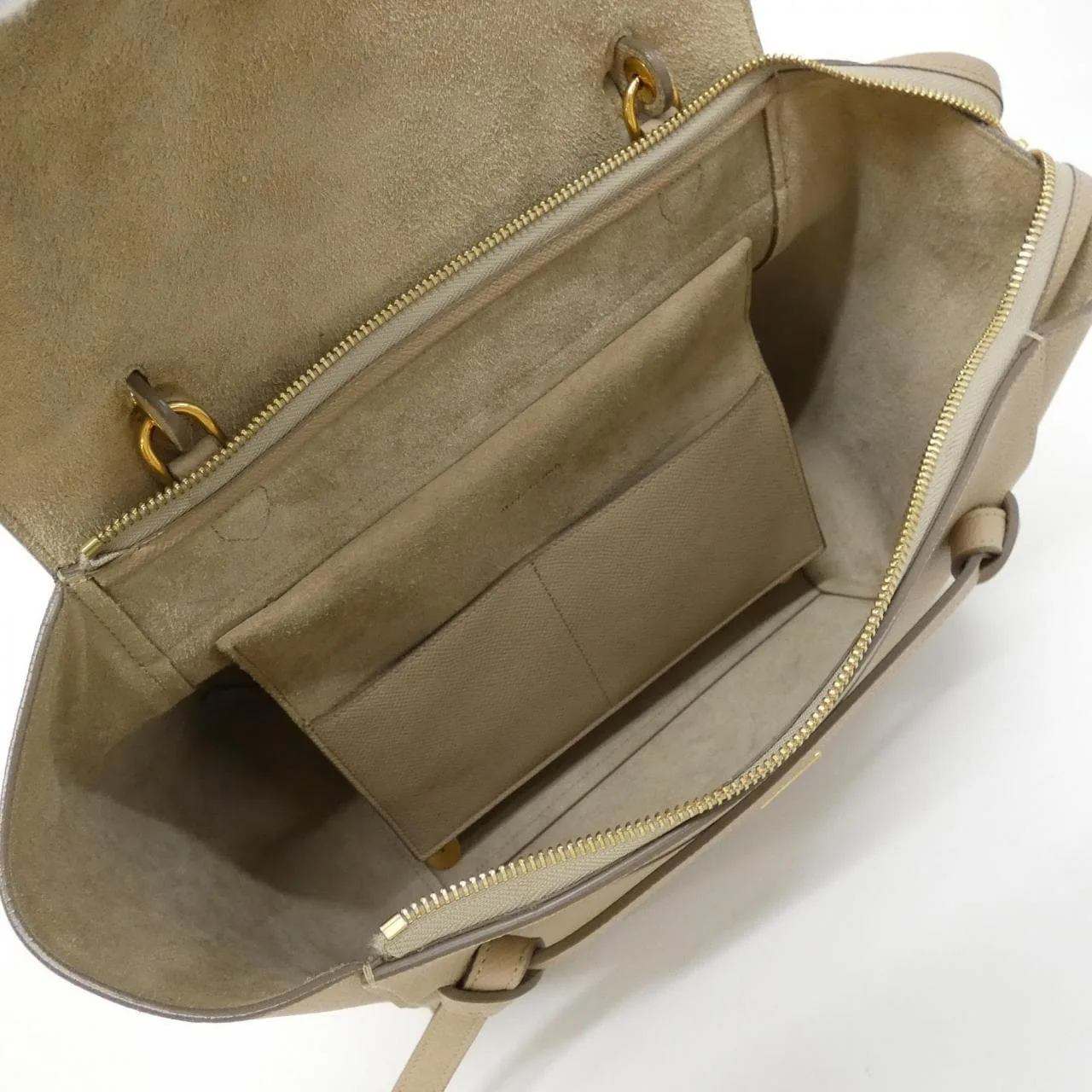 CELINE Cabas 176103ZVA Handbag Black Rank A - Thumbnail 8