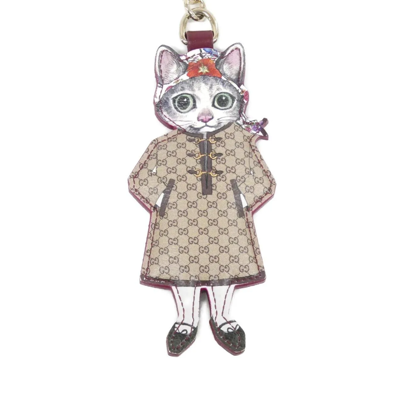 GUCCI 844246 JAAJT Key Case Black Rank A - Thumbnail 2