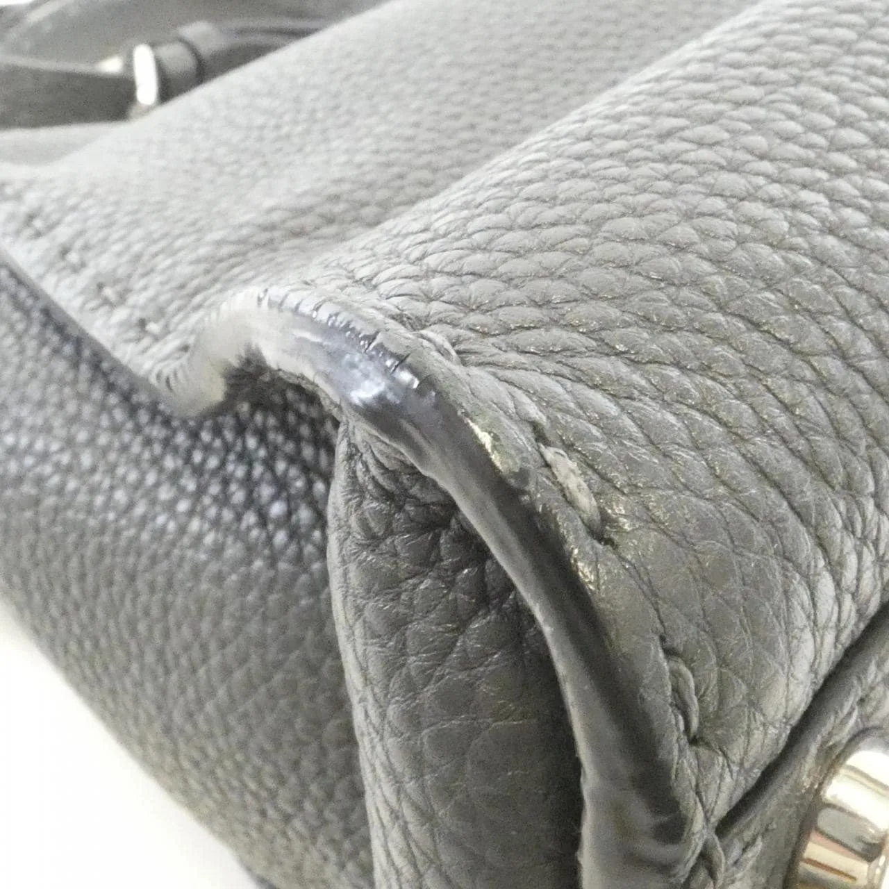 FENDI Peekaboo 8BN226 Q0J Handbag 黑色 中古品B - 縮圖 3