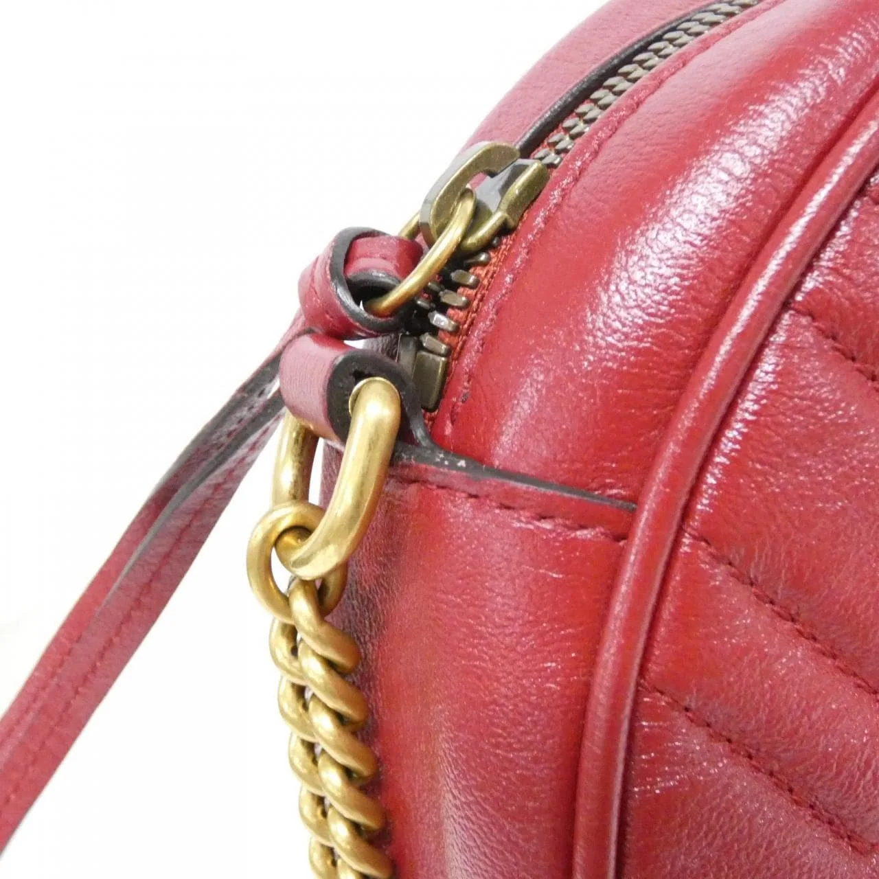 GUCCI 550154 0OLET Shoulder Leather Black Leather Rank A - Thumbnail 5