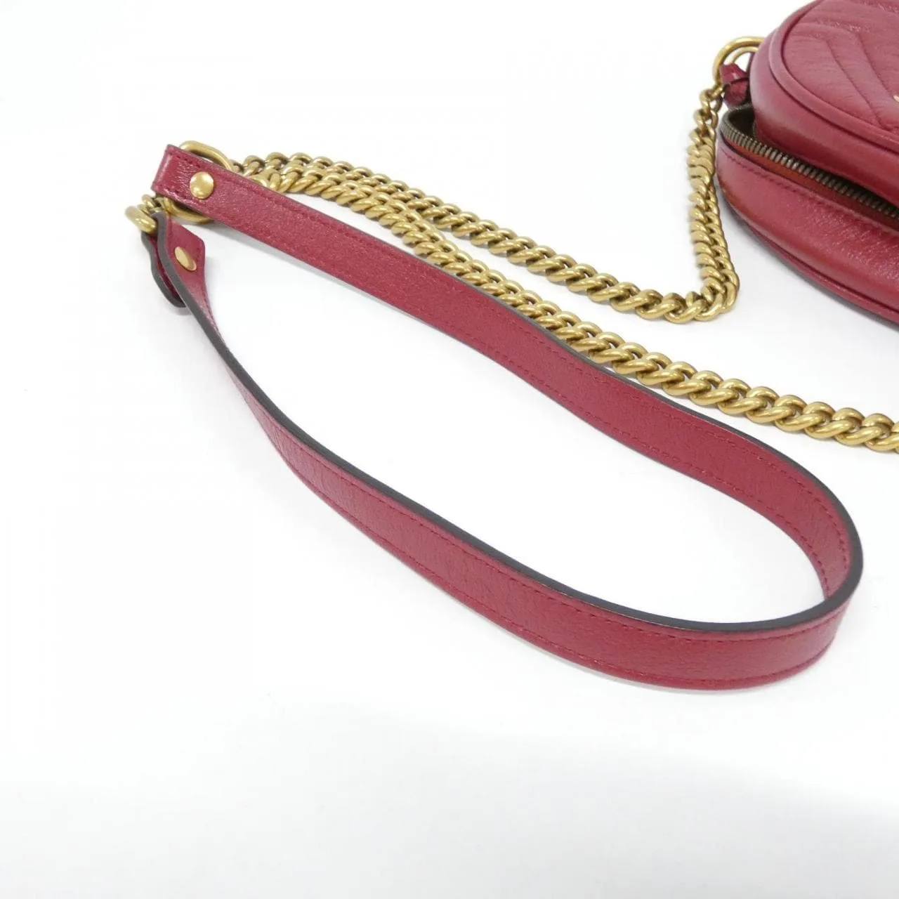 GUCCI 550154 0OLET Shoulder Leather Black Leather Rank A - Thumbnail 6