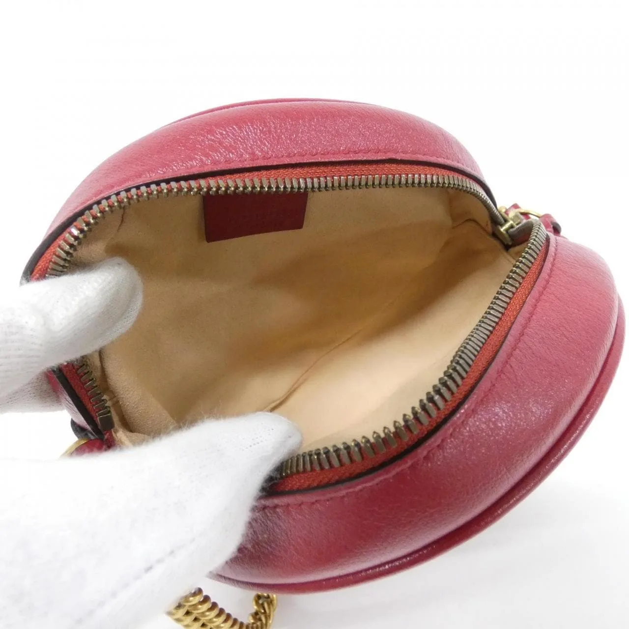 GUCCI 550154 0OLET Shoulder Leather Black Leather Rank A - Thumbnail 7