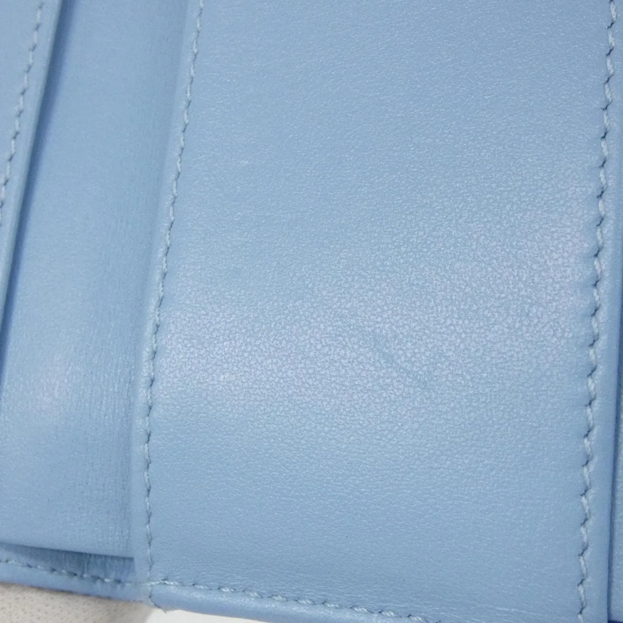 CHANEL Chanel 19 AP3397 Wallet Grained Calfskin Blue Grained Calfskin Rank A - Thumbnail 5