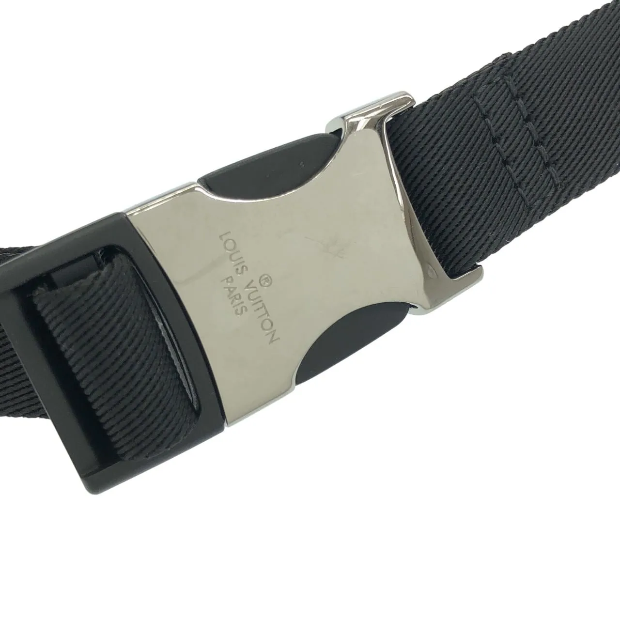 LOUIS VUITTON Bum Bag M30245 Shoulder Canvas Black Canvas Rank A - Thumbnail 5