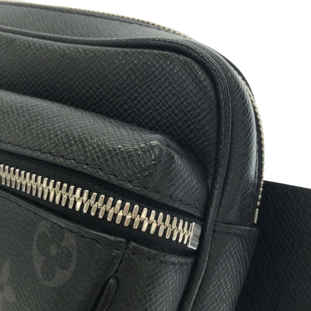 LOUIS VUITTON Bum Bag M30245 Shoulder Canvas Black Canvas Rank A - Thumbnail 9