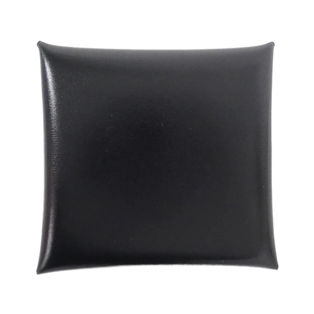 HERMES 078405CK Coin Case Box Calf 黑色 Box 皮 中古品A - 縮圖 2