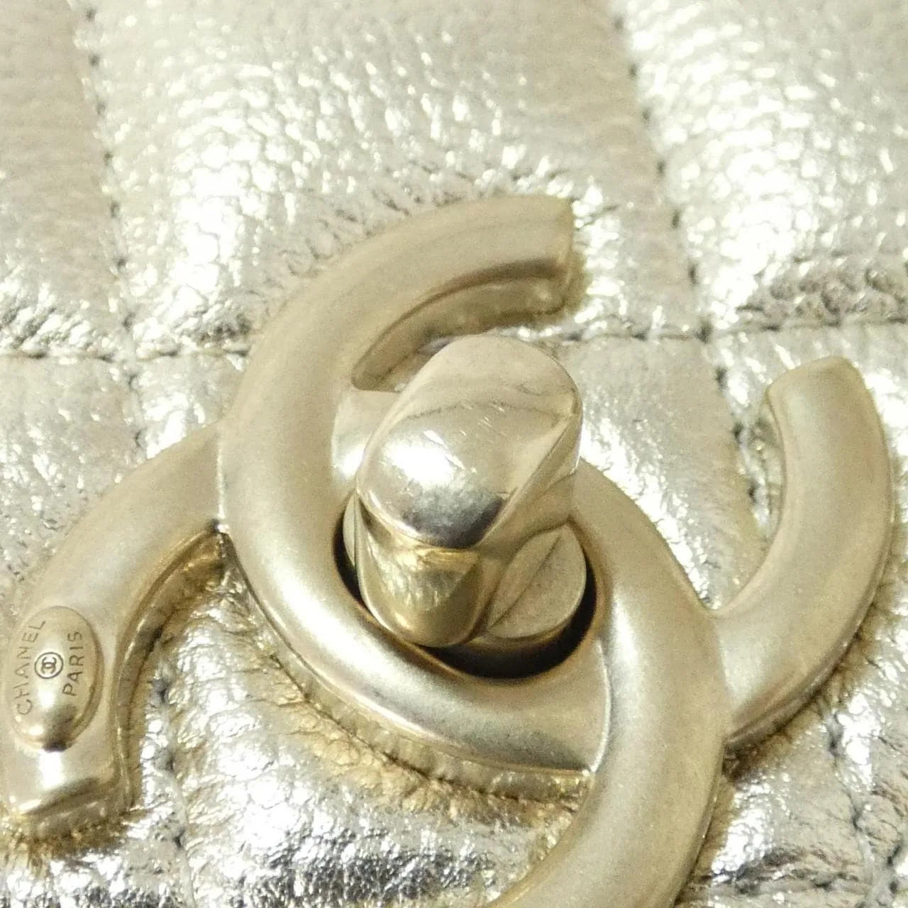 CHANEL Chanel 19 AP3938 Wallet Caviar Leather Gold Caviar Leather Rank A - Thumbnail 4