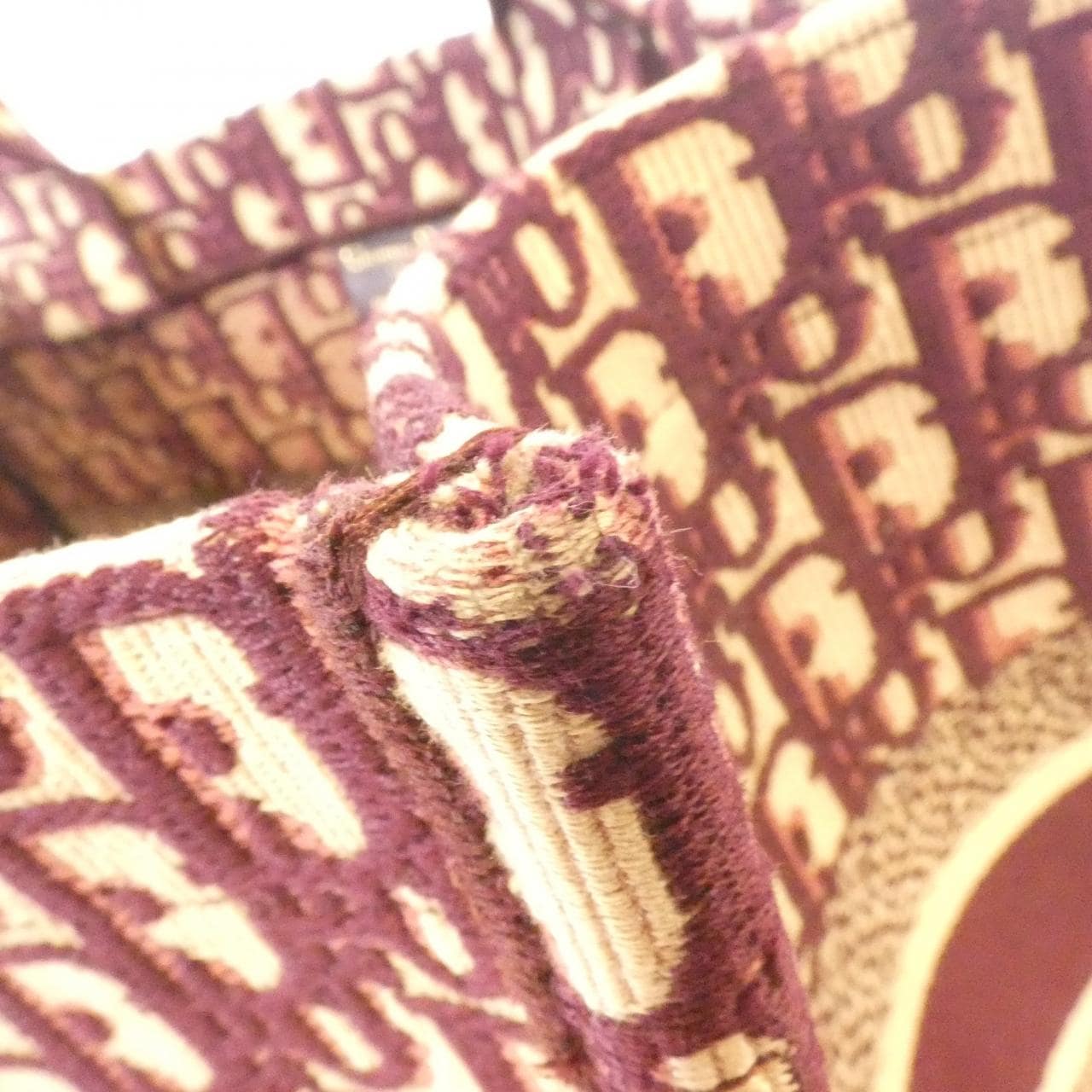 DIOR Book Tote M1296ZRIW Tote Canvas 4