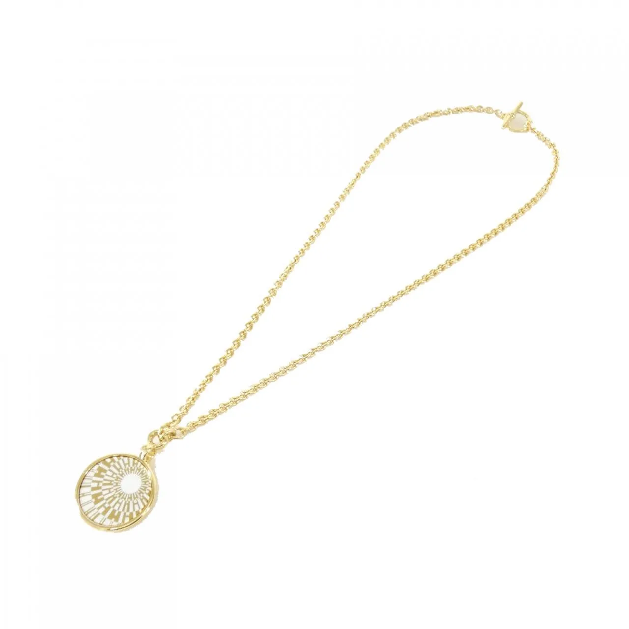 HERMES 982313FE Accessories White Rank A - Thumbnail 2