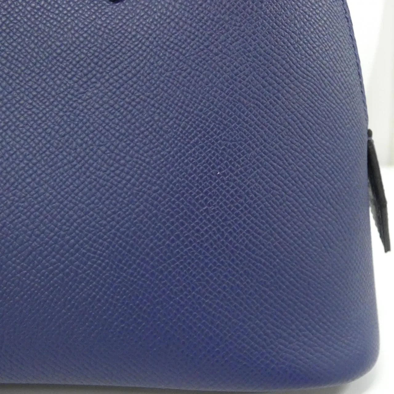 HERMES Bolide 082798CC Handbag Epsom 藍色 Epsom 皮 中古品A - 縮圖 4