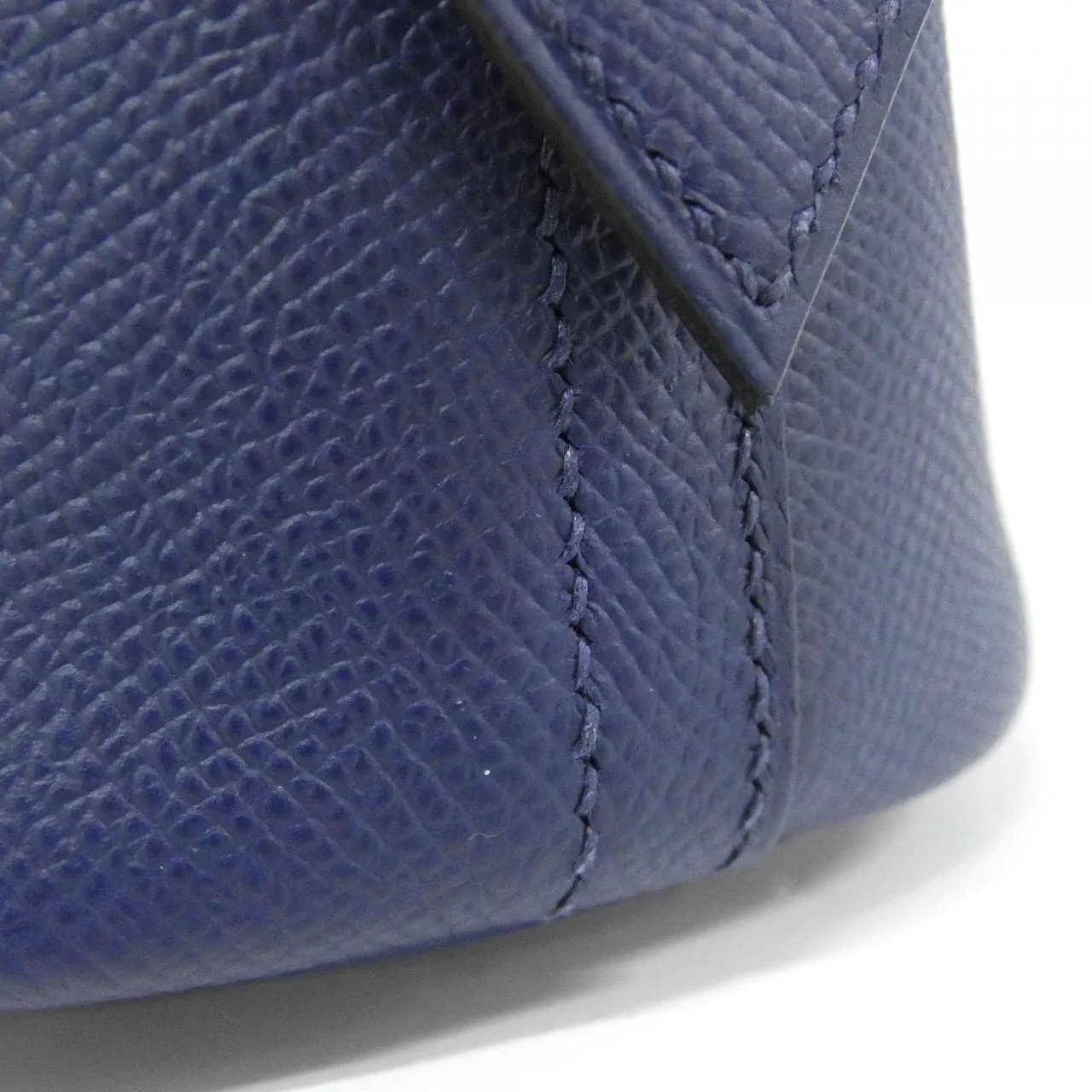 HERMES Bolide 082798CC Handbag Epsom 藍色 Epsom 皮 中古品A - 縮圖 5