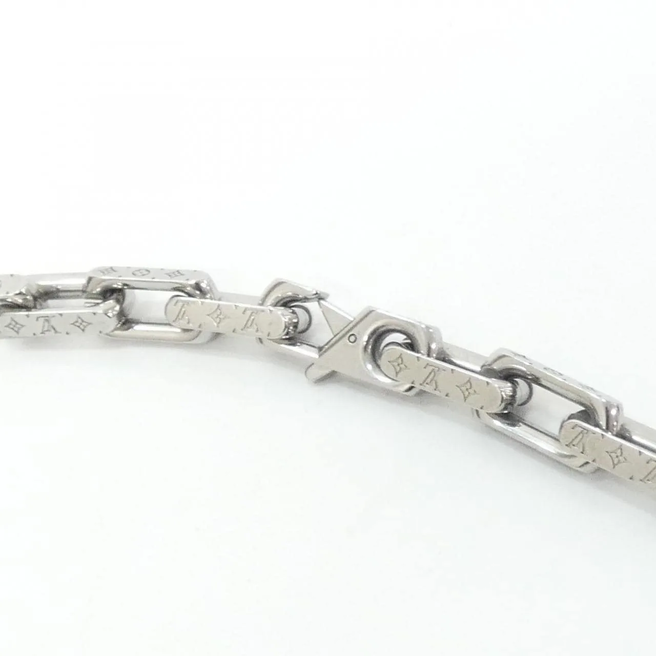 LOUIS VUITTON M00307 Accessories Monogram 銀色 Monogram 中古品A - 縮圖 3