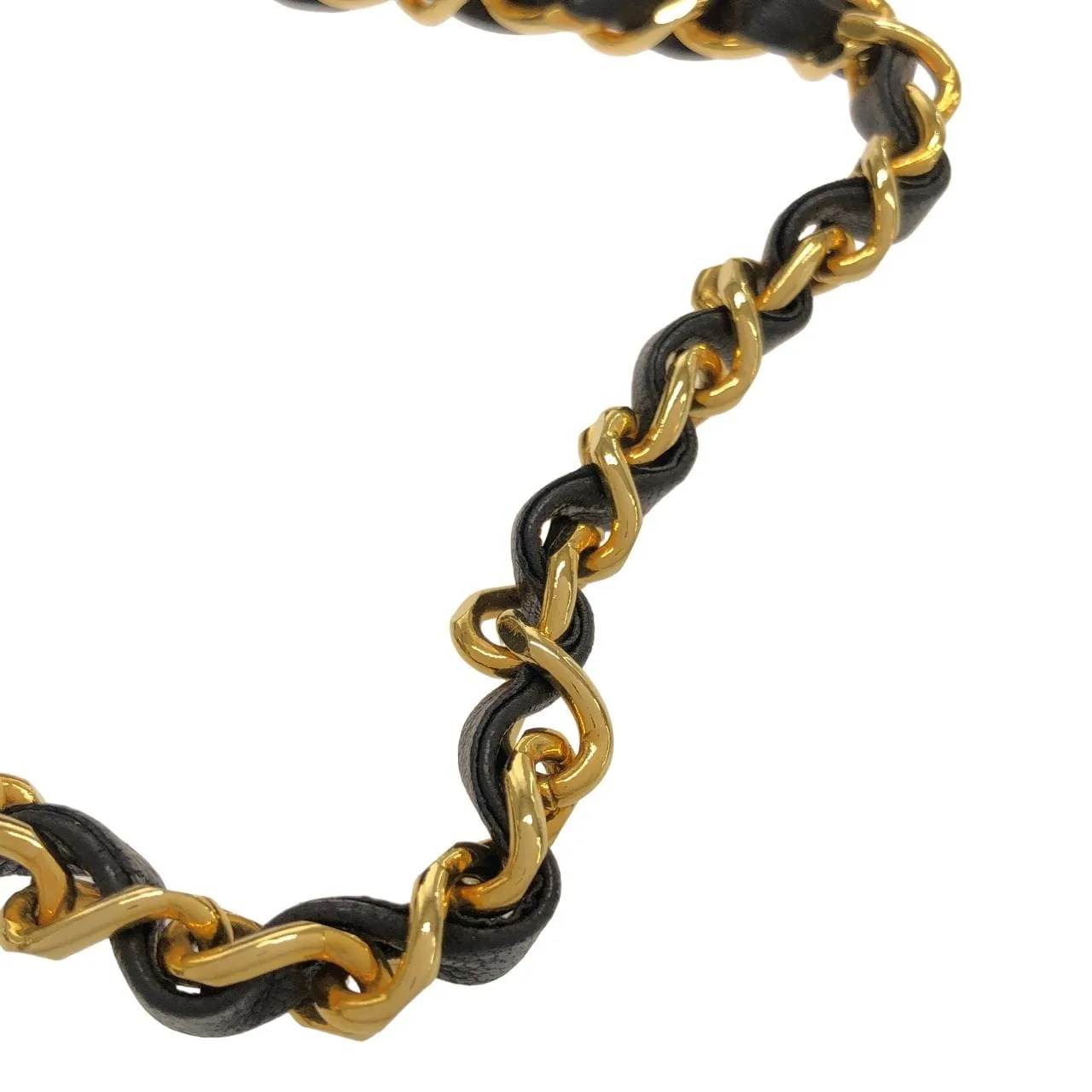 CHANEL Shoulder Lambskin 黑色 羊皮 中古品A - 縮圖 5