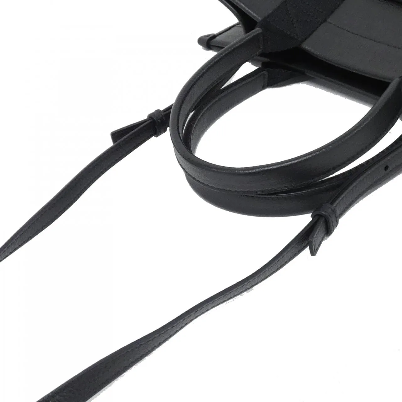 BALENCIAGA Le Cagole 671402 2103A Handbag Black Rank A - Thumbnail 5