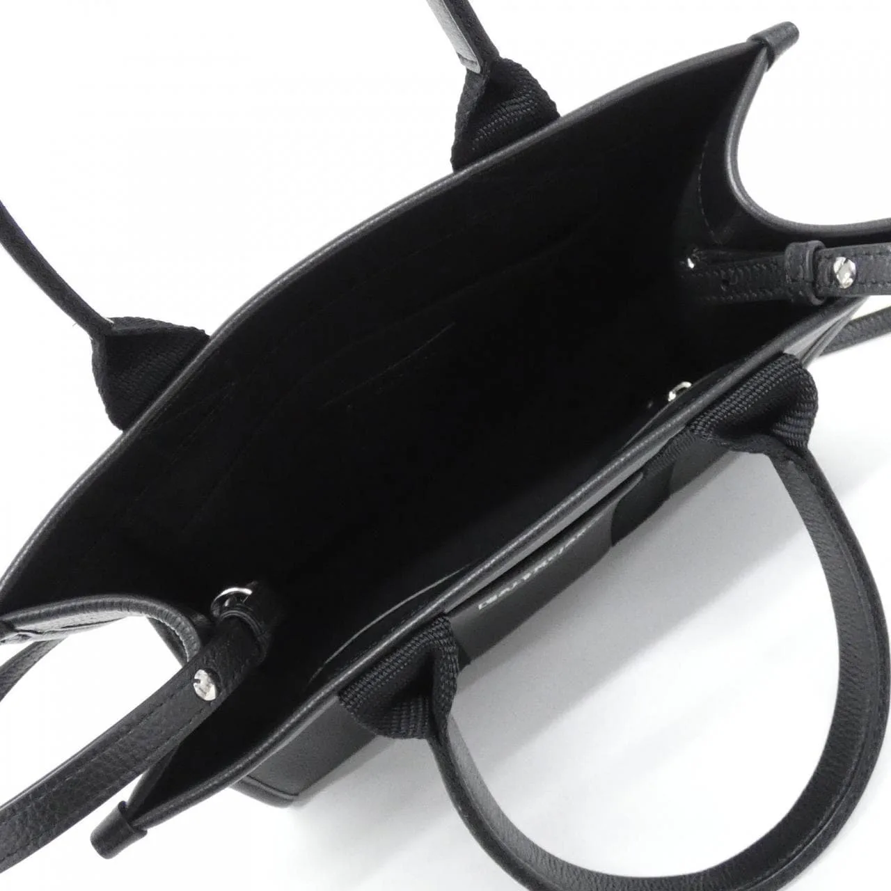 BALENCIAGA Le Cagole 671402 2103A Handbag Black Rank A - Thumbnail 6