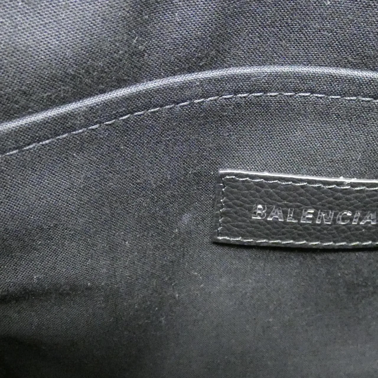 BALENCIAGA Le Cagole 671402 2103A Handbag Black Rank A - Thumbnail 7