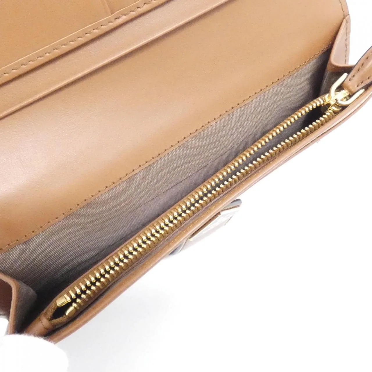 PRADA 1MV025 Wallet Cognac Rank A - Thumbnail 4