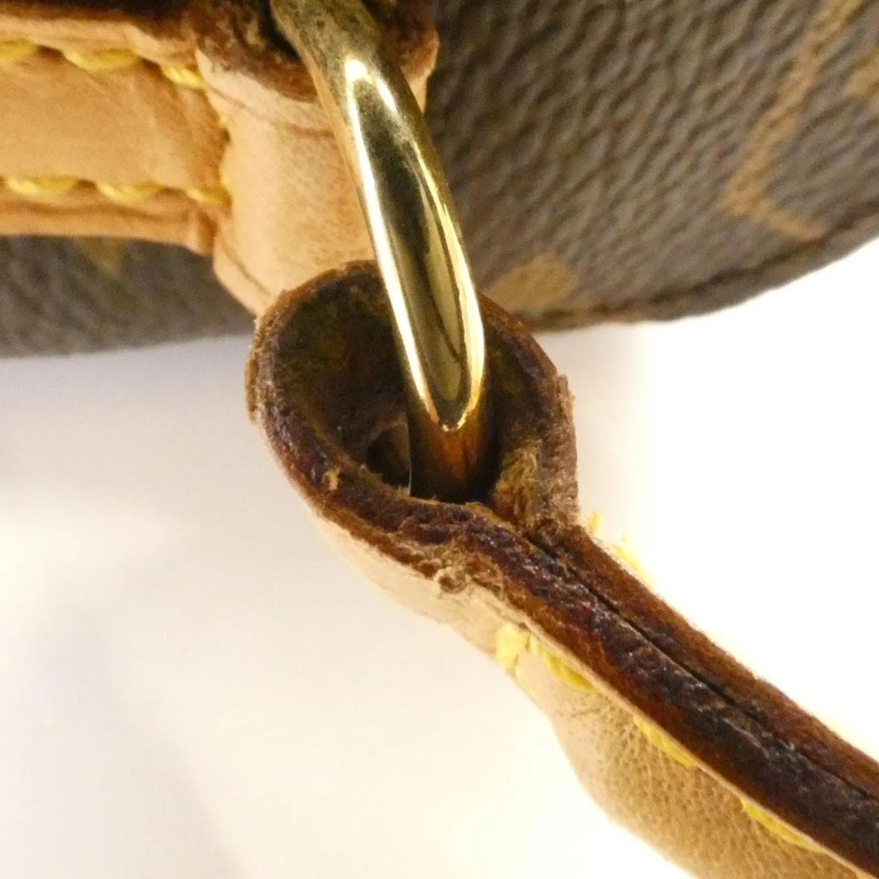 LOUIS VUITTON M51900 Handbag Monogram 黑色 Monogram 中古品B - 縮圖 7